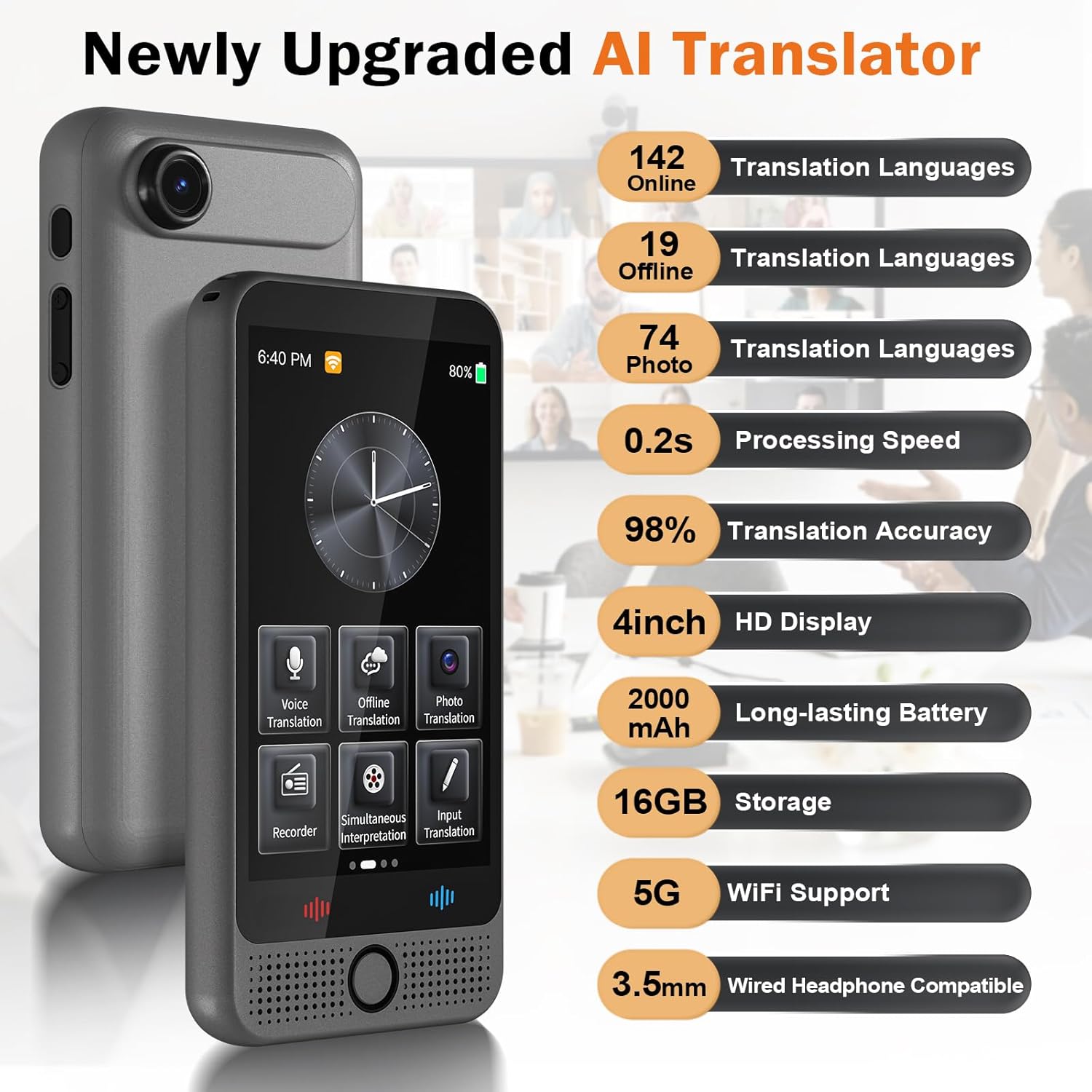 Instant Voice Translator – World Cup 2026 Essential